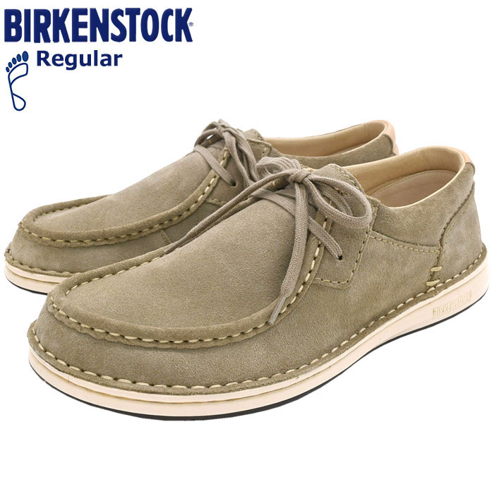 【ポイント10倍】ビルケンシュトック BIRKENSTOCK シューズ メンズ 男性用 パサデナ スエード レザー Taupe レギュラー ( birkenstock PASADENA SUEDE LEATHER Regular 幅広 ノーマル MENS・靴 シューズ SHOES 1029671 )