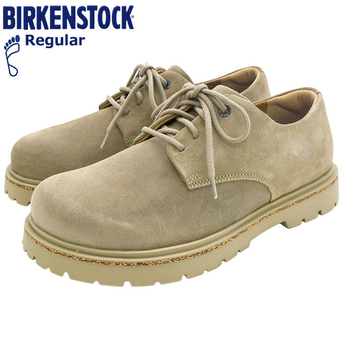 【ポイント10倍】ビルケンシュトック BIRKENSTOCK シューズ メンズ 男性用 ハイウッド レース ロー スエード レザー Taupe レギュラー ( birkenstock HIGHWOOD LACE LOW SUEDE LEATHER Regular 幅広 ノーマル MENS・靴 シューズ SHOES 1029696 )