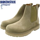 【ポイント10倍】ビルケンシュトック BIRKENSTOCK ブーツ メンズ 男性用 ハイウッド スリップオン スエード レザー Taupe ( birkenstock HIGHWOOD SLIP ON SUEDE LEATHER サイドゴア 幅広 ノーマル レギュラー BOOT MENS 靴 シューズ SHOES 1025747 )