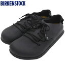 【ポイント10倍】ビルケンシュトック BIRKENSTOCK シューズ メンズ 男性用 モンタナ オイルド レザー Black ( birkenstock MONTANA OILED LEATHER コンフォートシューズ 幅広 ノーマル レギュラー MENS 靴 シューズ SHOES 199261 )