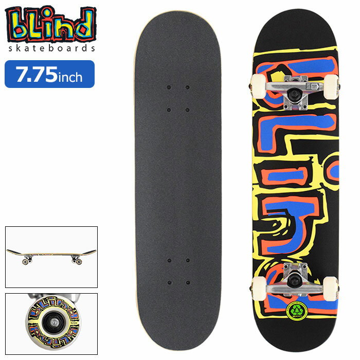 ブラインド BLIND スケボー スケートボード コンプリート デッキ 7.75インチ Matte OG ( 7.75inch 完成品 組み立て済み コンプリートセット ブランド メーカー sk8 COMPLETE 大人 初心者 おすすめ )