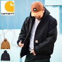 カーハート Carhartt ジャケット メンズ ルーズ フィット ダック インサレーテッド フランネル ラインド アクディブ ( Loose Fit Duck Insulated Flannel Lined Active JKT ワークジャケット JACKET アウター ジャンパー J140 OJO140-M )