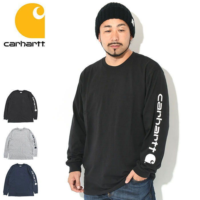 ϡ Carhartt T T Ĺµ  롼 եå إӡ  ꡼ եå ( Carhartt Loose Fit Heavyweight Logo Sleeve Graphic L/S Tee ƥ T-SHIRTS  ƥ ĹµT åȥ ȥåץ K231 TK0231-M )