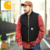 ϡ Carhartt 㥱å  å եå ե å 󥵥졼ƥå  顼 ٥ ( Carhartt Relaxed Fit Firm Duck Insulated Rib Collar Vest JACKET  ѡ֥륾   V01 OV0001-M )