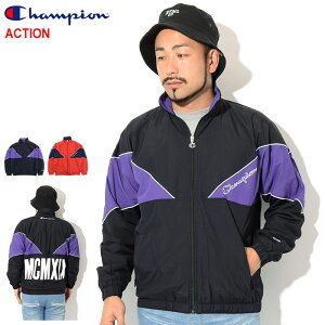 20周年セール！チャンピオン Champion ジャケット メンズ C3-Q606 フル ジップ ( Champion C3-Q606 Full Zip JKT ACTION アクション 日本企画 Cロゴ Cマーク ナイロンジャケット JACKET アウター ジャンパー・ブルゾン メンズ 男性用 )