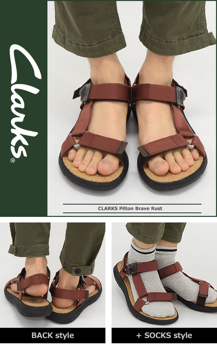 楽天市場 クラークス Clarks サンダル メンズ 男性用 ピルトン ブレーブ ラスト Clarks Pilton Brave Rust スポーツ サンダル ストラップサンダル Sandal Mens 靴 シューズ Shoes Ice Filed Icefield Ice Field アイスフィールド