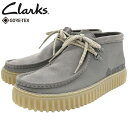 クラークス CLARKS ブーツ メンズ 男性用 トーヒル ハイ GTX Grey Combi ( clarks Torhill Hi GTX GORE-TEX...