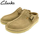 クラークス CLARKS サンダル メンズ 男性用 ソルスブリー ミュール Dark Sand Suede ( clarks Solsbury Mule SAN...