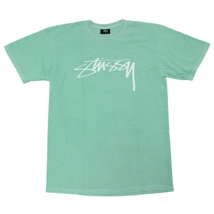 楽天市場】stussy Tシャツ(カラーグリーン)(トップス|メンズ 楽天市場】stussy Tシャツ(カラーグリーン)(トップス|メンズ