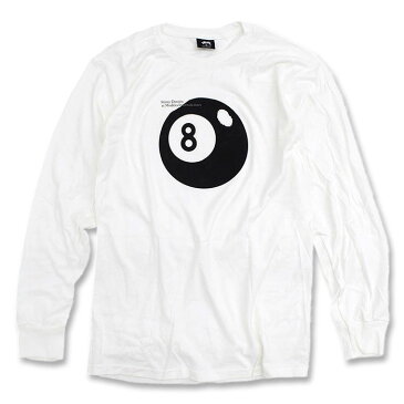 【アウトレット(不良箇所あり)】ステューシー STUSSY Tシャツ 長袖 メンズ Bootleg 8 Ball ( stussy tee ティーシャツ T-SHIRTS カットソー トップス ロング ロンティー ロンt メンズ・男性用 1994133 ストゥーシー スチューシー ) ice field icefield