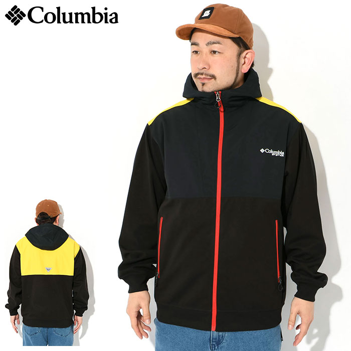 新品　コロンビアPFG x 伊藤巧　フーディーJKT　L 黒　ブラック Columbia コロンビア コラボジャケット コールドスパイダー