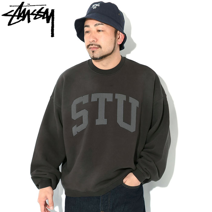 【ラストセール】 Stussy ブラック スウェット L 【メンズも着れる】 楽天市場】ステューシー スウェット(カラーブラック