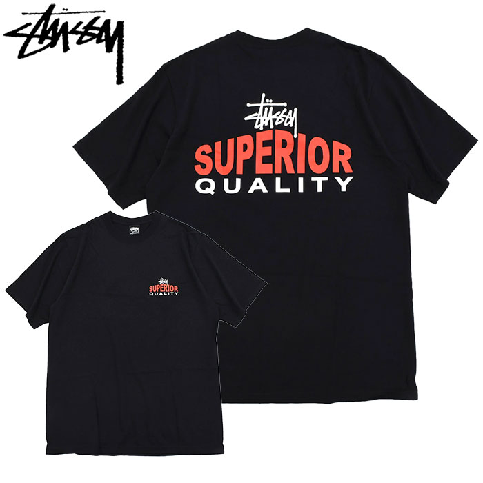 ステューシー Tシャツ グリーン コットン素材 黒タグ付き 王冠 半袖  