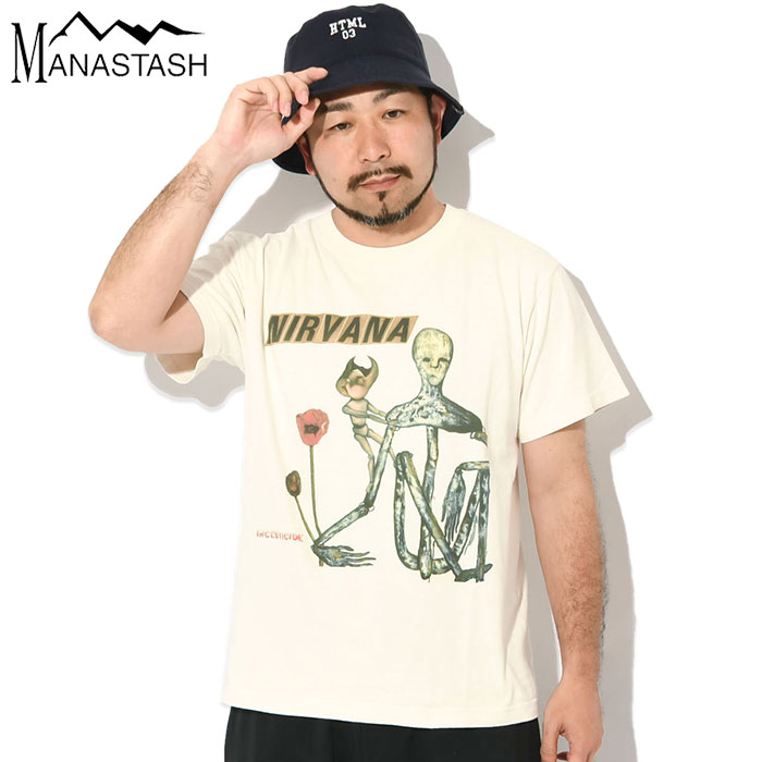 楽天市場】nirvana tシャツ（カラーベージュ）の通販