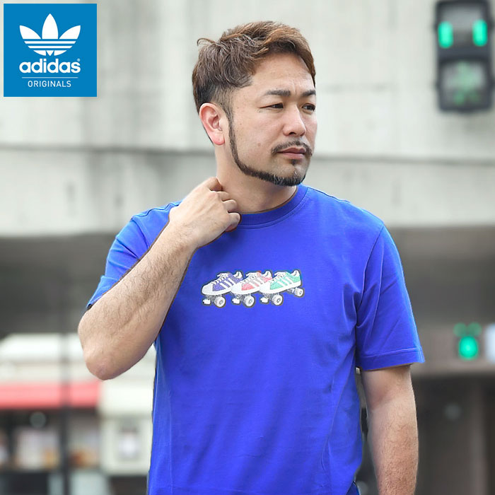 楽天市場】ADIDAS ORIGINALS（カラーブルー）（Tシャツ・カットソー