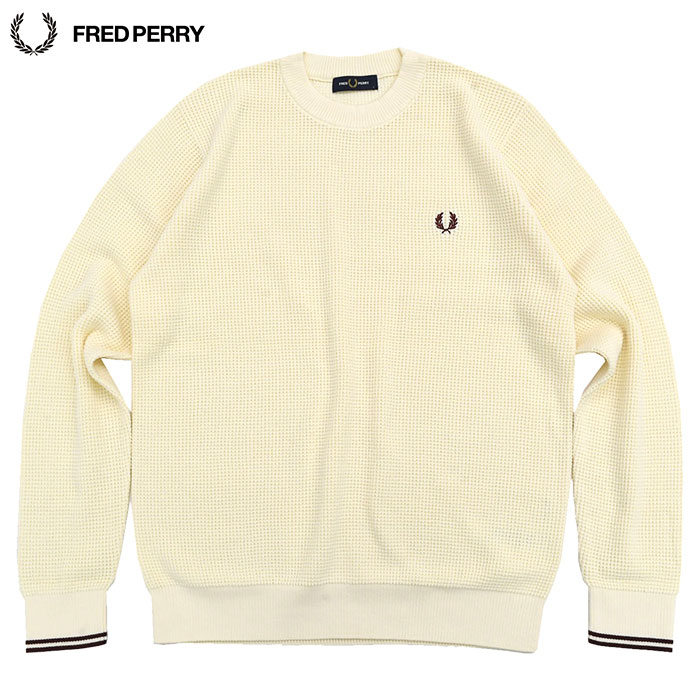 楽天市場】FREDPERRY フレッドペリー（カラーホワイト）（ニット 