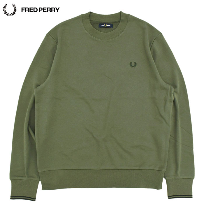 Fred Perry ハーフジップトレーナー オリーブグリーン フレッドペリー 