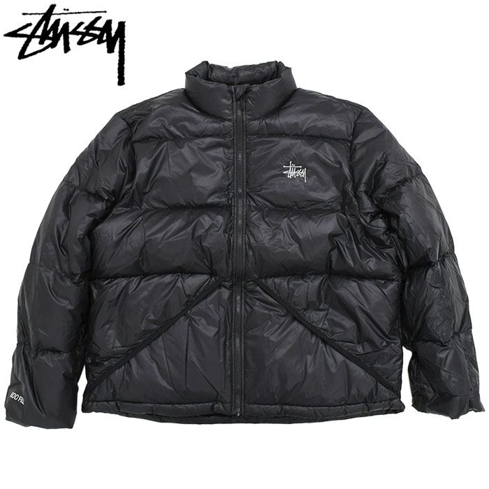 楽天市場】stussy ダウン（カラーブラック）（メンズファッション）の通販