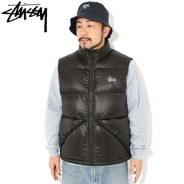 楽天市場】stussy ダウン（カラーブラック）（メンズファッション）の通販