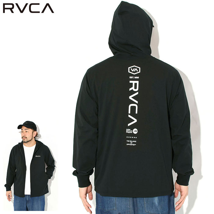 楽天市場】ルーカ RVCA（スタイル（パーカー）ジップアップパーカー