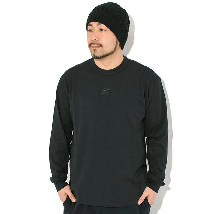 49470　ナイキ　長袖　フリースカットソー　黒　L ナイキ（NIKE）（メンズ）長袖 スポーツウェア ロングスリーブ Tシャツ