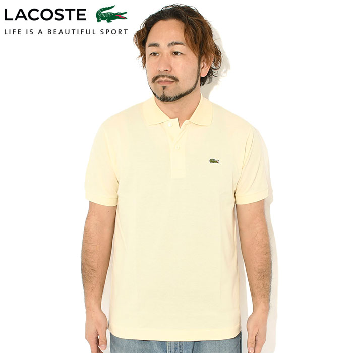 ラコステポロシャツ　ベージュ Lacoste ポロシャツ - ベージュ - メンズ|L1212CB8LION