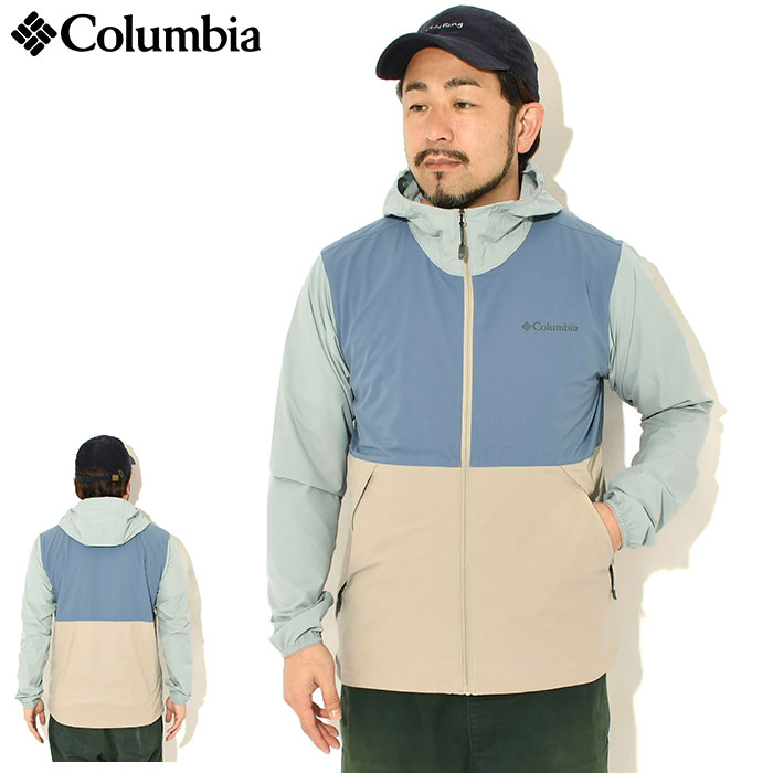 楽天市場】マウンテンパーカー コロンビア（カラーブルー）（メンズ