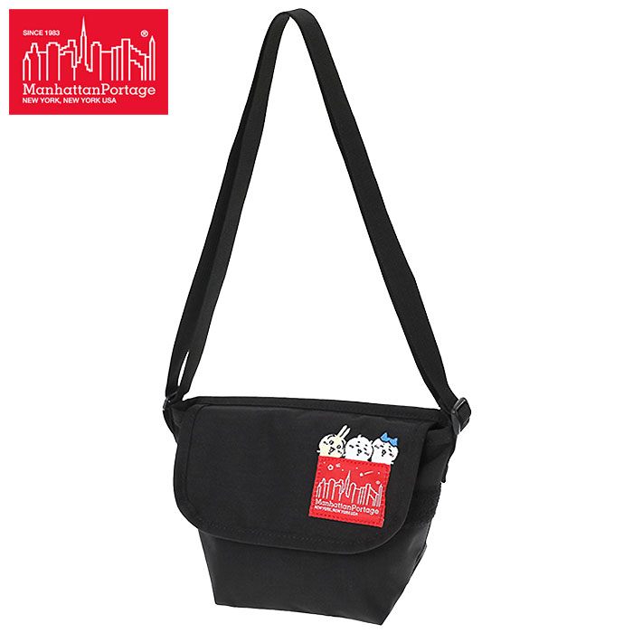 【ポイント10倍】マンハッタンポーテージ Manhattan Portage メッセンジャーバッグ ちいかわ キッズ ナイロン (XXXS) 限定 ( ちいかわ Kids Nylon Messenger Bag (XXXS) Limited MP1602CKW26 ちいかわ ハチワレ うさぎ 子供用 )