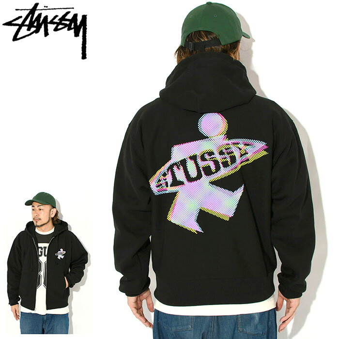 楽天市場】stussy（カラーブラック）（パーカー｜トップス）：メンズ