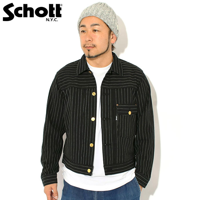 楽天市場】SCHOTT（柄ストライプ）（メンズファッション）の通販
