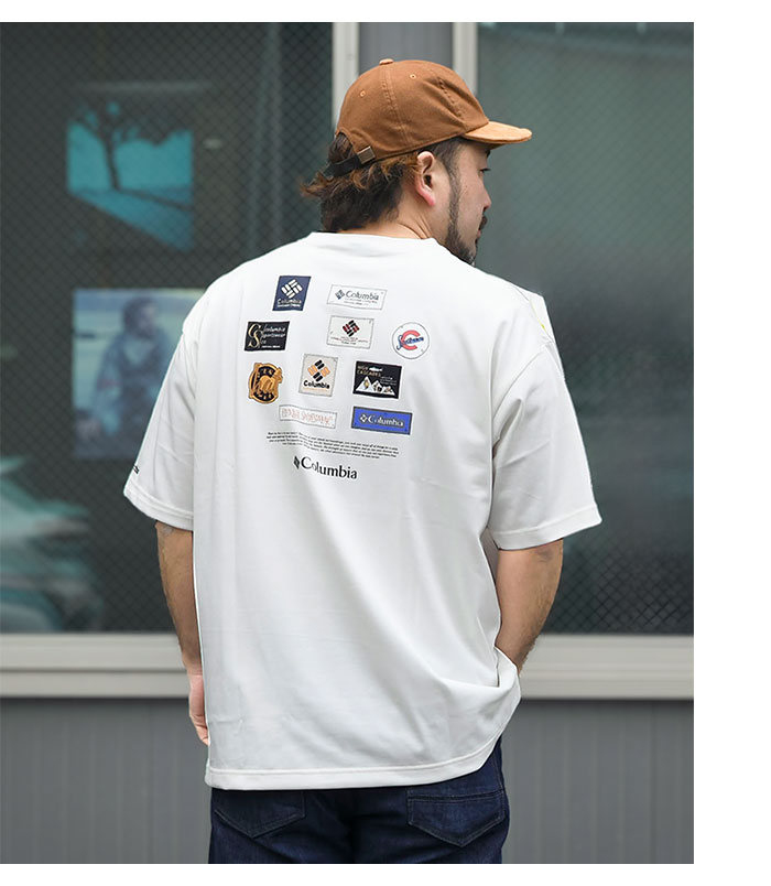 コロンビア Columbia Tシャツ 半袖 メンズ スタック ブルック グラフィック ( Stuc...
