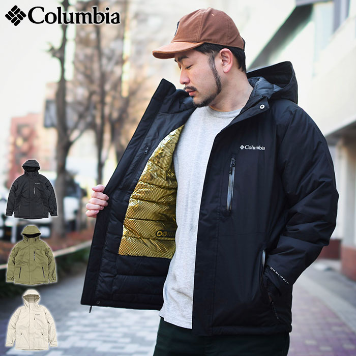 コロンビア Columbia ジャケット オムニヒート メンズ オークハーバー 2 II インシュレーテッド ( Oak Harbor II Insulated JKT オークハーバー 保温 防水 暖かい あったか 防寒 中綿入りジャケット JACKET アウター ジャンパー・ブルゾン Colombia Colonbia WE3085 )