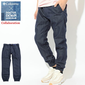 コロンビア Columbia パンツ メンズ ドクターデニム 本澤 ジョセフ ストリーム コラボ(Dr.Denim Honzawa Joseph Stream Pant デニムパンツ ジョガーパンツ アンクルパンツ ボトムス アウトドア メンズ 男性用 Colombia Colonbia Colunbia PM4483)