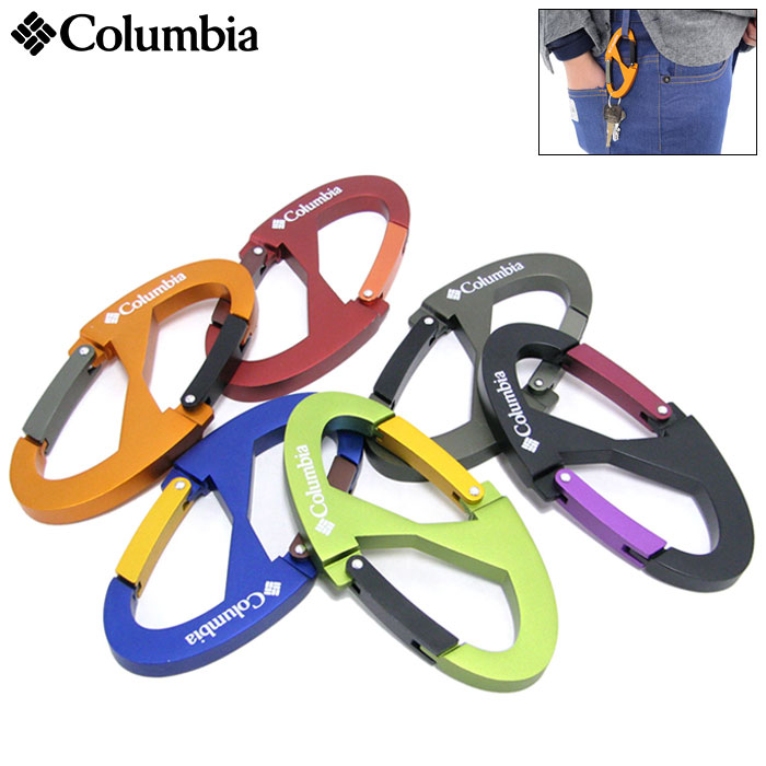 コロンビア Columbia カラビナ アセンズ 3 キーリング ( columbia Athens III Key Ring アウトドア メンズ レディース ユニセックス 男女兼用 Colombia Colonbia Colunbia PU2842 )