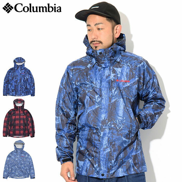 【7時間セール9/10】【50%OFF】コロンビア Columbia ジャケット メンズ ワバシュ パターンド ( Columbia Wabash Patterned JKT マウンテンパーカー マンパー ナイロンジャケット JAKET JACKET アウター アウトドア Colombia Colonbia Colunbia PM5664 )