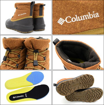 20周年セール!コロンビア Columbia ブーツ レディース & メンズ チャケイピ 2 チャッカ オムニヒート Cinnamon ( columbia CHAKEIPI II CHUKKA OMNI-HEAT 保温 撥水 スノーシューズ ウィンターブーツ ブラウン 茶 LADIES MENS 靴 SHOES YU0281-281 )