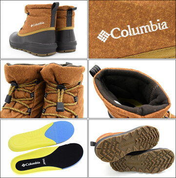 20周年セール！コロンビア Columbia ブーツ レディース & メンズ チャケイピ 2 チャッカ オムニヒート Cinnamon ( columbia CHAKEIPI II CHUKKA OMNI-HEAT 保温 撥水 スノーシューズ ウィンターブーツ ブラウン 茶 LADIES MENS 靴 SHOES YU0281-281 )