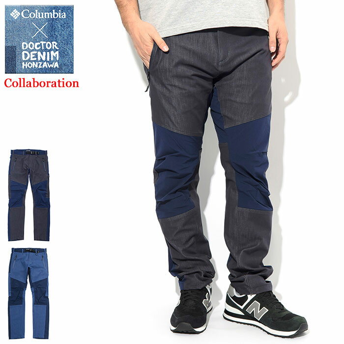 コロンビア Columbia パンツ メンズ ドクターデニム 本澤 プラペル キャナル コラボ (  ...