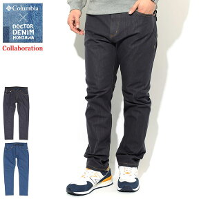 コロンビア Columbia パンツ メンズ ドクターデニム 本澤 ジョセフ ストリーム 2 コラボ ( Columbia×Dr.Denim Honzawa Joseph Stream II Pant デニムパンツ ジーンズ ジーパン Gパン ボトムス アウトドア メンズ Colombia Colonbia Colunbia PM4983 )