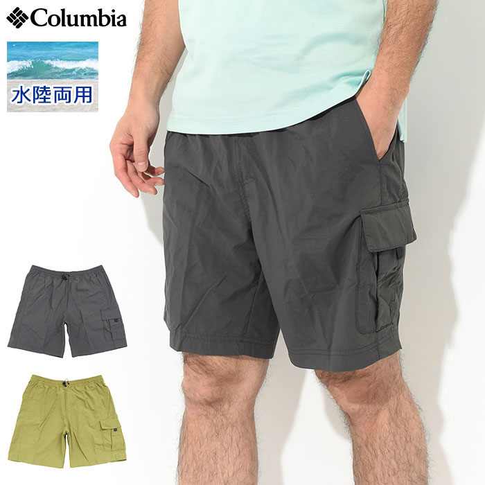 【ポイント10倍】コロンビア Columbia ハーフパンツ メンズ パルマーストン ピーク スポーツ ショーツ ( columbia Palmerston Peak Sport Short 水陸両用 カーゴパンツ カーゴショーツ ショートパンツ ボトムス アウトドア メンズ Colombia Colonbia Colunbia AM2264 )