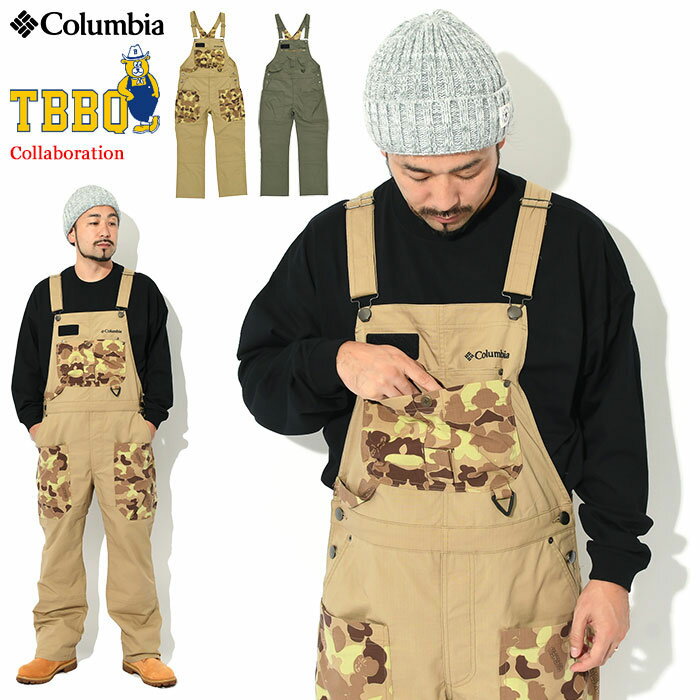 コロンビア Columbia オーバーオール メンズ たけだバーベキュー ツキャノン アイル ( Columbia×Takeda BBQ Tucannon Isle Overall アウトドア メンズ 男性用 PM0246 )