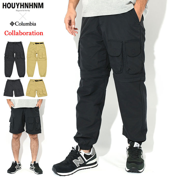 コロンビア Columbia パンツ メンズ フイナム ディスペアー ベイ コンバーチブル コラボ ( Columbia×HOUYHNHNM Despair Bay Convertible Pant ナイロンパンツ ボトムス アウトドア メンズ 男性用 Colombia Colonbia Colunbia PM0260 ) ice field icefield