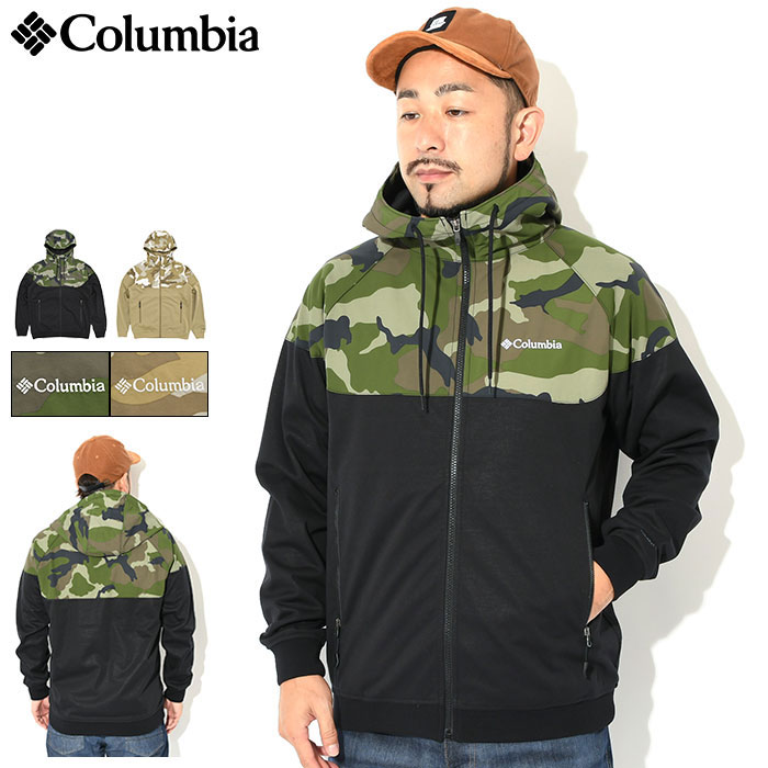 コロンビア 【7時間セール6/10】【50%OFF】コロンビア Columbia ジャケット メンズ ウィルキンソン コーブ パターンド ( columbia Wilkinson Cove Patterned Full Zip Hoodie JKT JACKET アウター アウトドア メンズ 男性用 Colombia Colonbia Colunbia PM0668 )