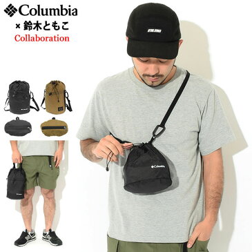 コロンビア Columbia ショルダーバッグ 鈴木ともこ バード スプリング ドローストリング コラボ ( columbia×鈴木ともこ Bird Spring Drawstring Shoulder Bag 巾着 ミニショルダー メンズ レディース ユニセックス 男女兼用 Colombia Colonbia Colunbia PU8353 )