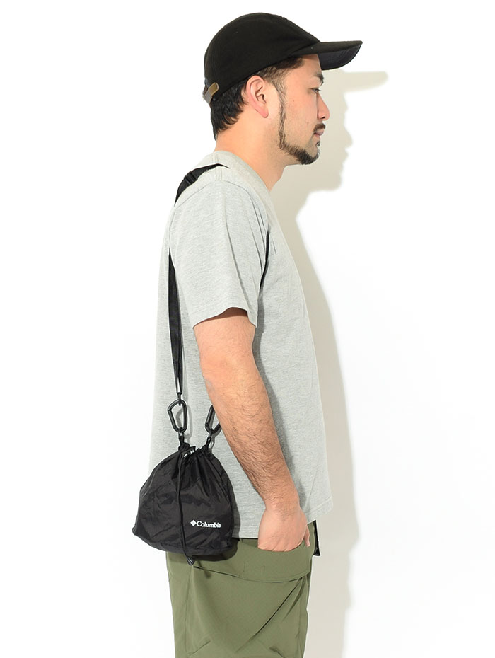 コロンビア Columbia ショルダーバッグ 鈴木ともこ バード スプリング ドローストリング コラボ ( columbia×鈴木ともこ Bird Spring Drawstring Shoulder Bag 巾着 ミニショルダー メンズ レディース ユニセックス 男女兼用 Colombia Colonbia Colunbia PU8353 )