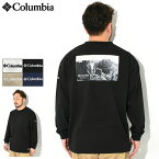 【ポイント10倍】コロンビア Columbia ロンT Tシャツ 長袖 メンズ ミラーズ クレスト グラフィック ( Millers Crest Graphic L/S Tee ビッグシルエット オーバーサイズ ティーシャツ T-SHIRTS ロング ロンティー 長袖Tシャツ トップス アウトドア メンズ 男性用 PM0690 )