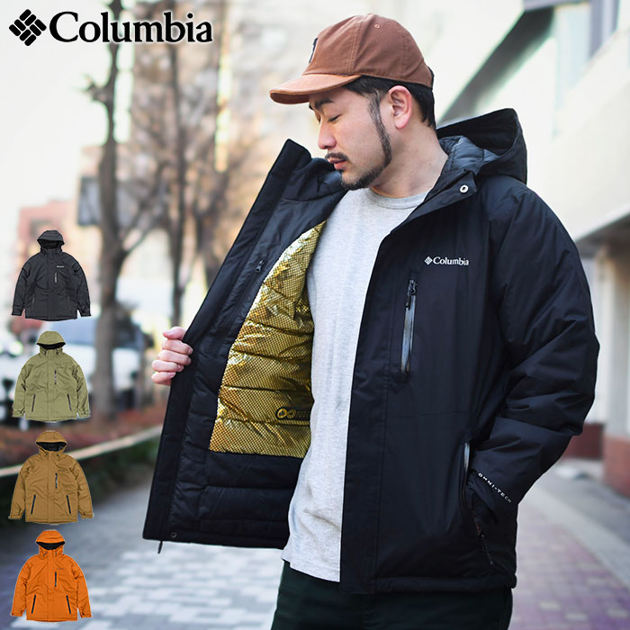 コロンビア Columbia ジャケット オムニヒート メンズ オーク ハーバー インシュレイテッド ( columbia Oak Harbor Insulated JKT 中綿入りジャケット 中綿 JAKET JACKET アウター ジャンパー・ブルゾン アウトドア Colombia Colonbia Colunbia WE6764 )