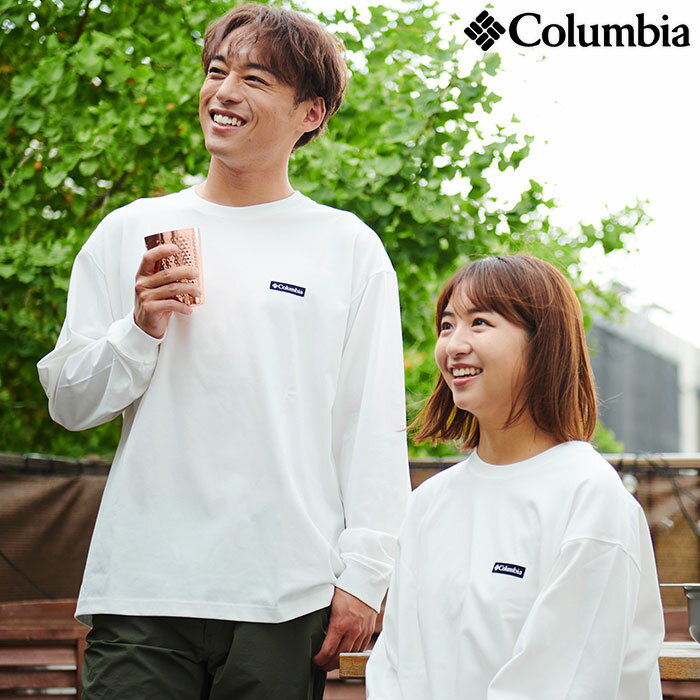 コロンビア Tシャツ メンズ 【ポイント10倍】コロンビア Columbia ロンT Tシャツ 長袖 メンズ 24SS ニューファウンド ガーデン ( 24SS Newfound Garden L/S Tee ビッグシルエット オーバーサイズ ティーシャツ T-SHIRTS ロング ロンティー 長袖Tシャツ トップス アウトドア メンズ 男性用 XE5623 )