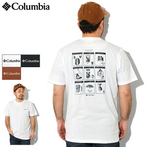 【ポイント10倍】コロンビア Columbia Tシャツ 半袖 メンズ ラピッド リッジ バック グラフィック 2 ( columbia Rapid Ridge Back Graphic II S/S Tee ティーシャツ T-SHIRTS カットソー トップス 男性用 Colombia Colonbia Colunbia AO2960 )[M便 1/1] ice field icefield