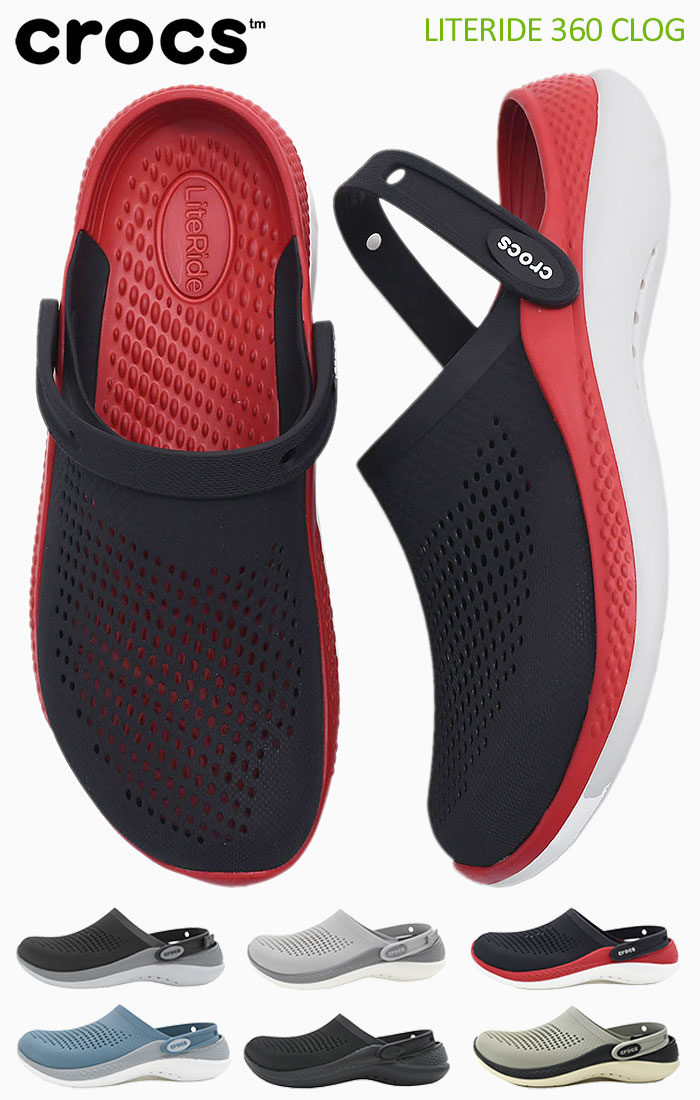 クロックス crocs サンダル レディース & メンズ ライトライド 360 クロッグ ( cro...